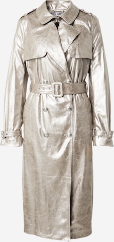 Manteau mi-saison 'ADELE' GUESS en argent : devant