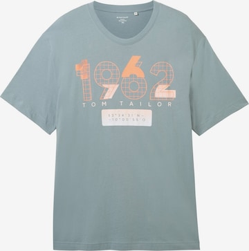 T-Shirt TOM TAILOR Men + en gris : devant