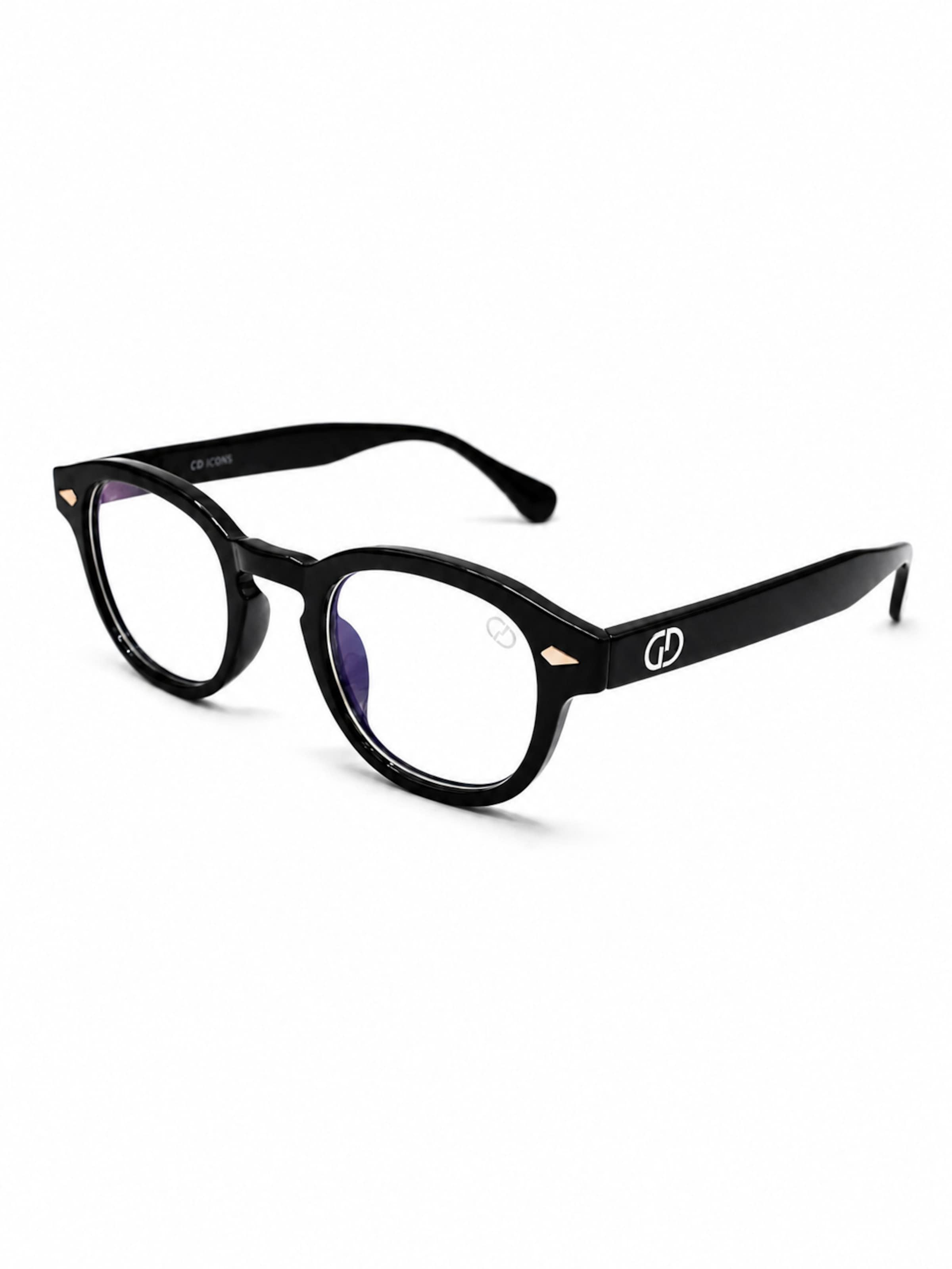Lunettes de soleil Gianni Kavanagh en noir : devant