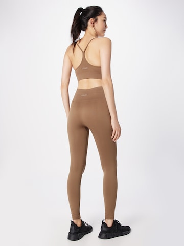 Casall Bralette Workout Pants in Brown