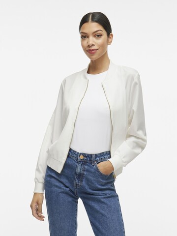 VILA Jacke 'VIBUBBLE' in Weiß: Vorderseite