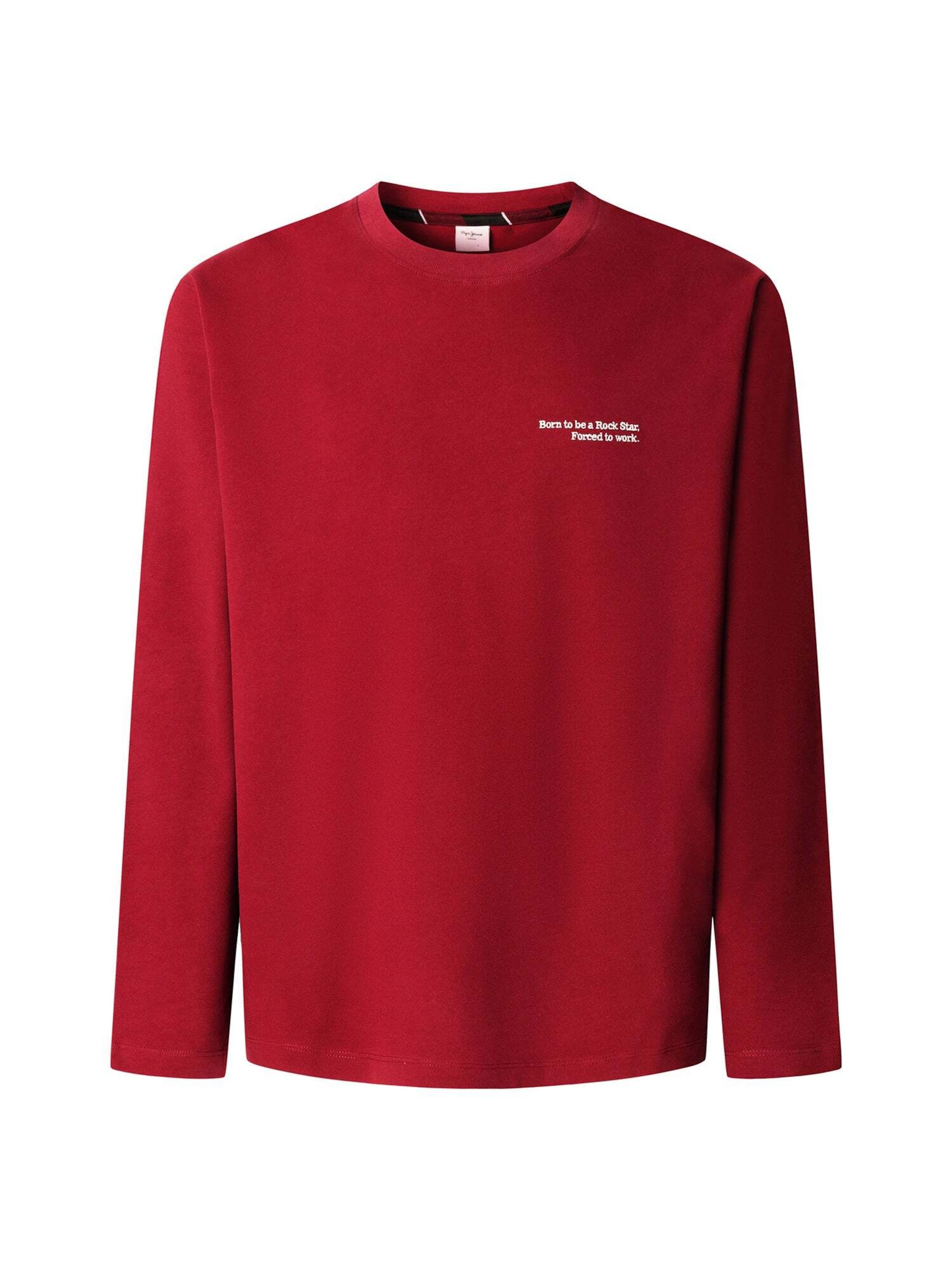 T-Shirt 'SOMER' Pepe Jeans en rouge : devant