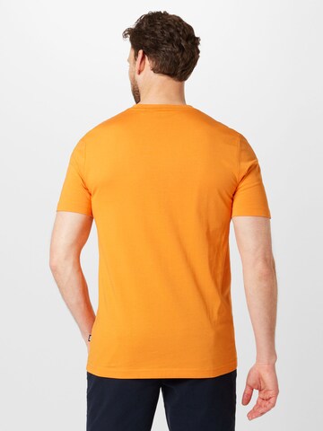 BOSS Black Majica 'Tiburt' | oranžna barva