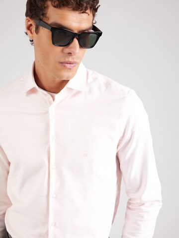 Calvin Klein Klasický střih Košile – oranžová