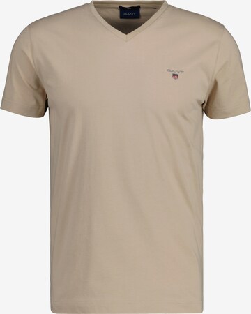 GANT Shirt in Beige: voorkant