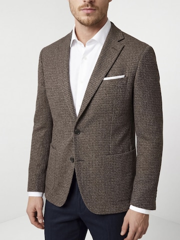 Coupe slim Veste de costume PIERRE CARDIN en marron