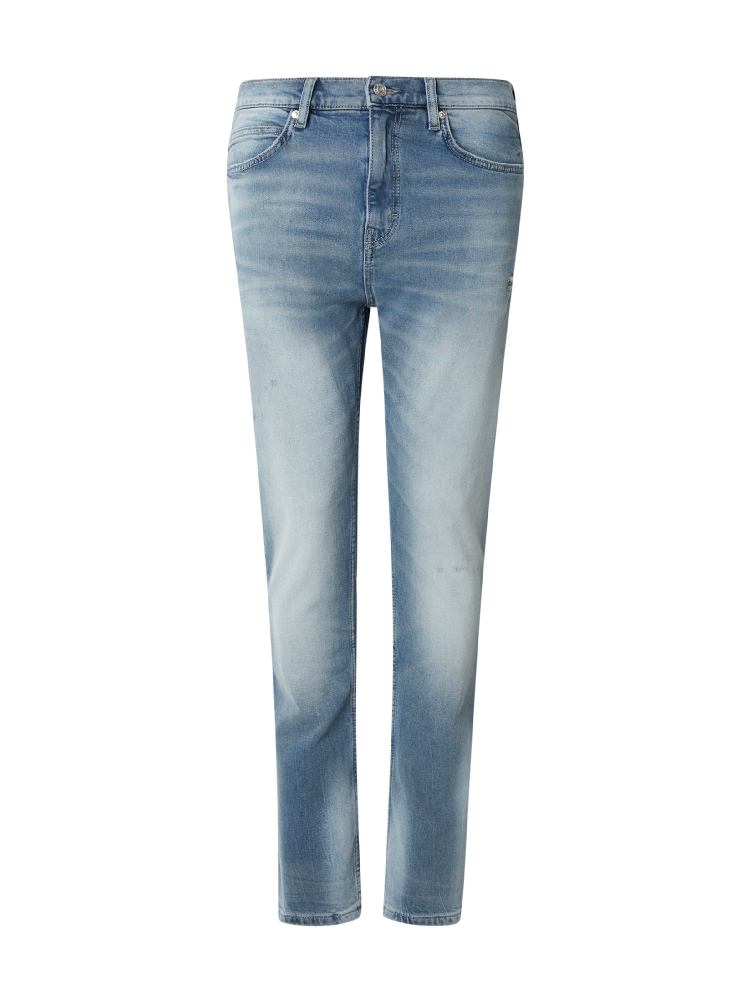 HUGO regular Τζιν '708' σε μπλε: μπροστά