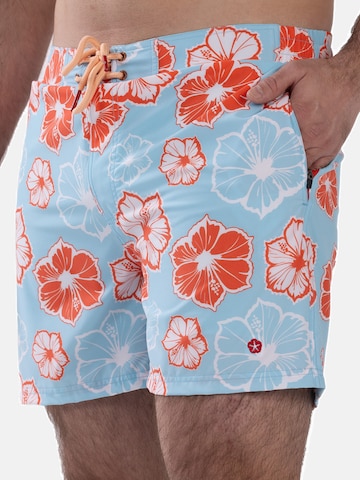 Shorts de bain Frozen Cape en bleu