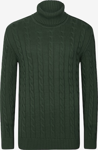 Pull-over Felix Hardy en vert : devant