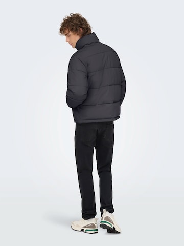 Only & Sons Χειμερινό μπουφάν 'ONSPACK' σε γκρι