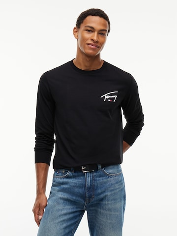 Tommy Jeans Μπλουζάκι σε μαύρο: μπροστά