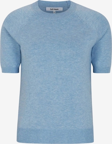 Soft Rebels Trui 'SRMarla' in Blauw: voorkant