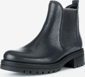 GABOR Chelsea Boots in Black: front