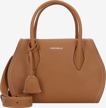 Borsa a mano di Coccinelle in marrone: frontale