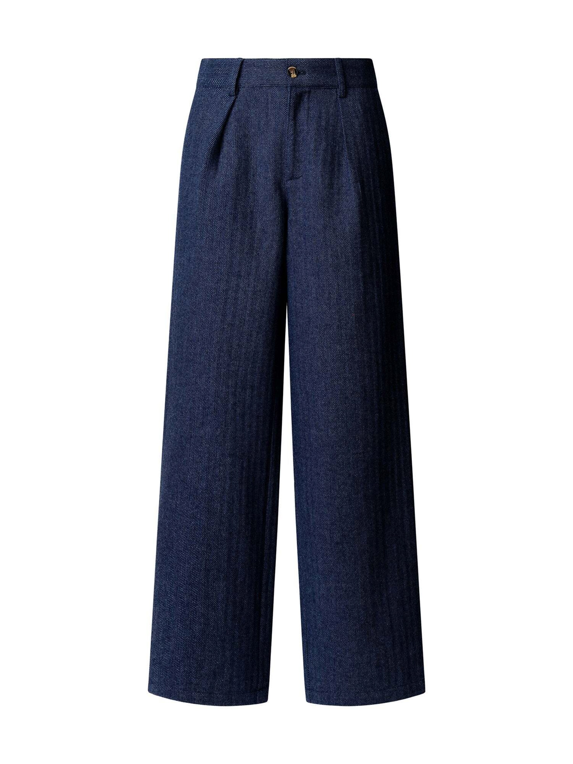 Loosefit Pantaloni con pieghe 'Lulabee' di Pepe Jeans in blu: frontale
