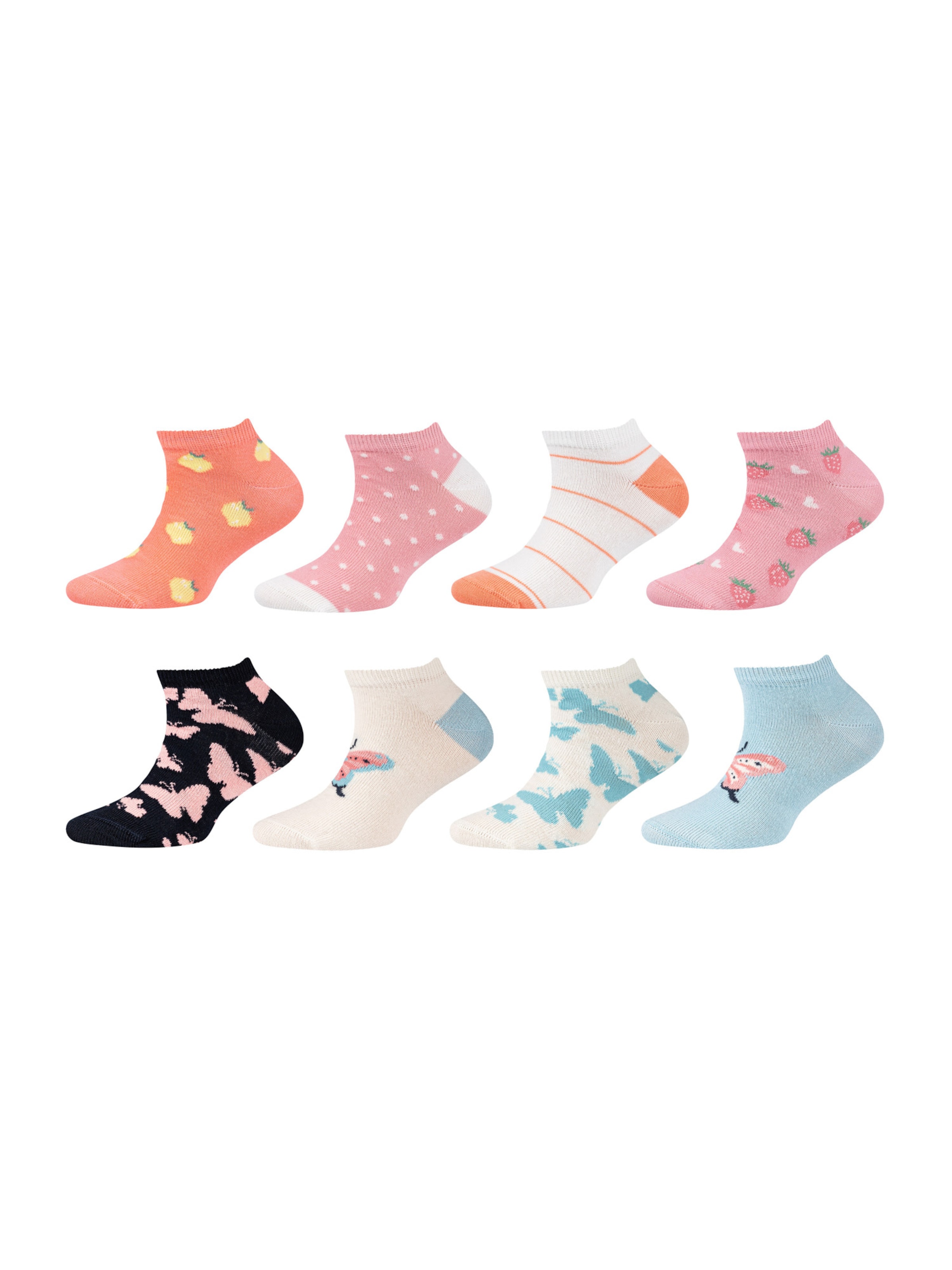 Chaussettes camano en mélange de couleurs : devant