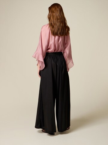 Baggy Pantaloni di oltre in nero