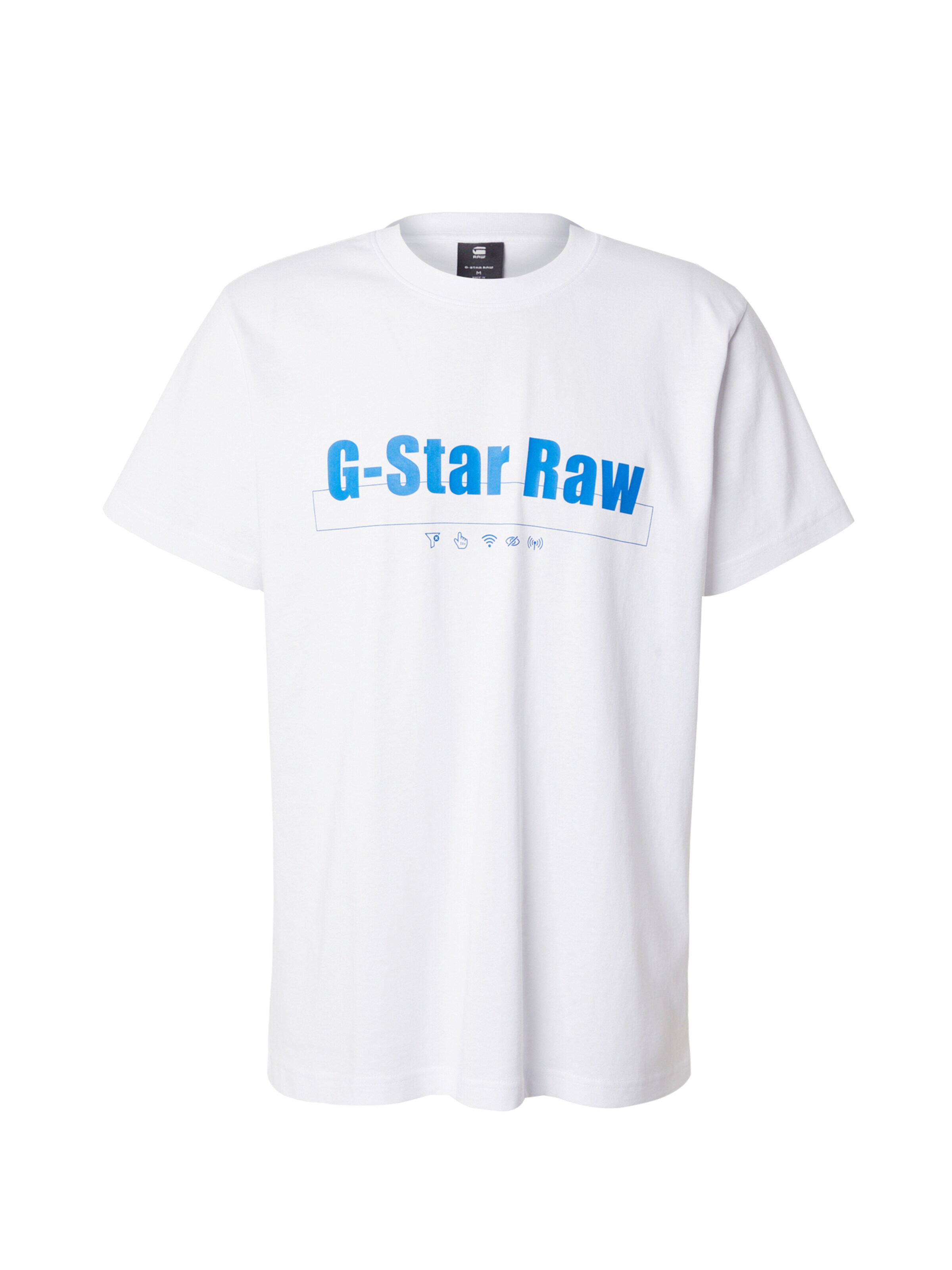 G-STAR Tričko - Biela: predná strana