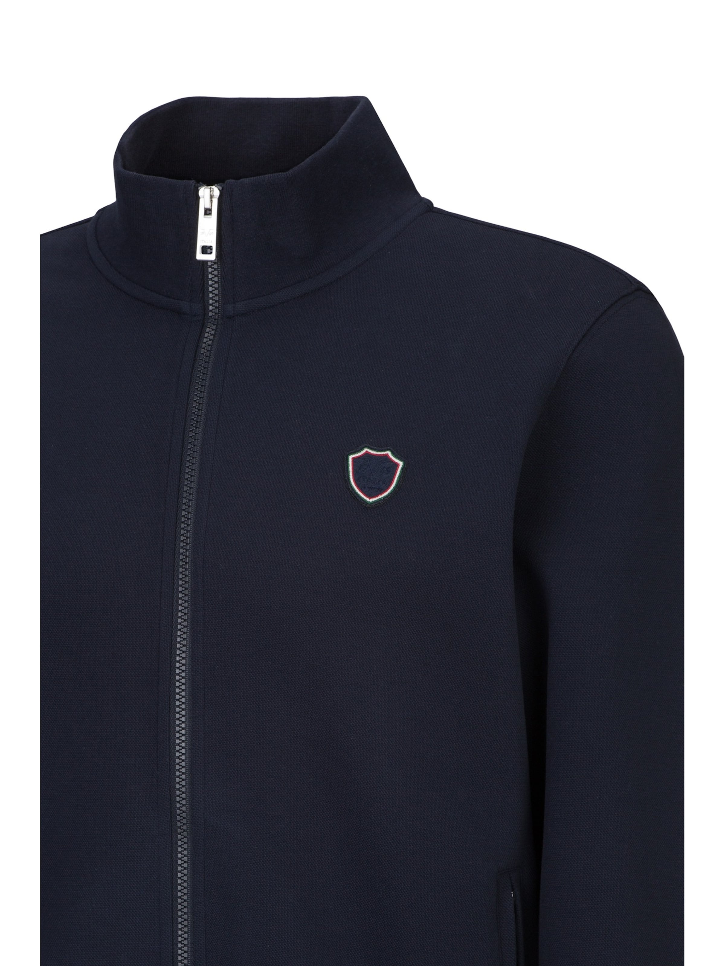 19V69 ITALIA Sweatvest 'Zaan' in Blauw