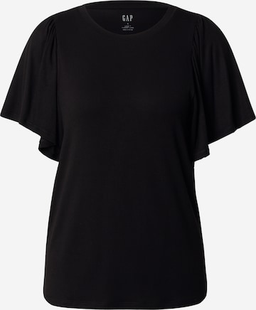 GAP - Camiseta en negro: frente