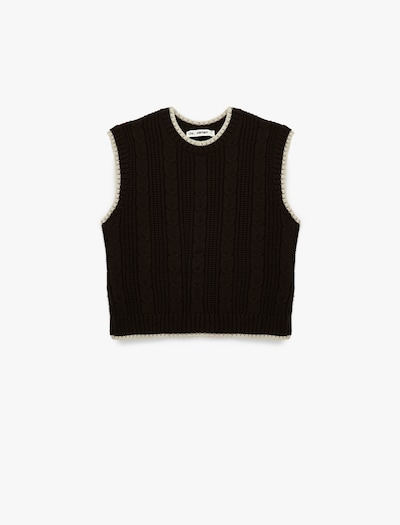 Koton Sweater in Dark brown / Greige, Item view