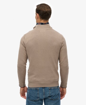Superdry & Co Sweater 'Essentials' in Brown