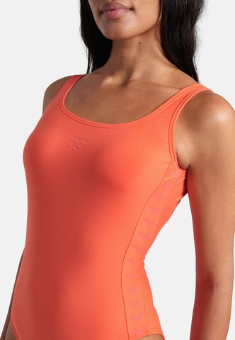 Maillot de bain sport 'TEAM STRIPE' ARENA en orange