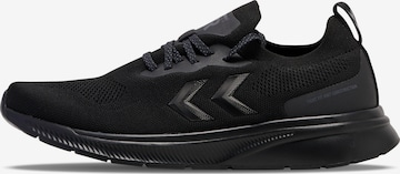 Hummel Athletic Shoes in Black: front