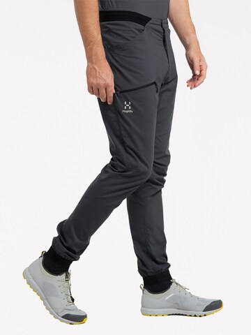 Haglöfs Slim fit Workout Pants 'L.I.M Fuse' in Grey