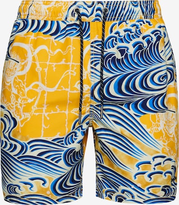 Superdry Board Shorts in Yellow: front