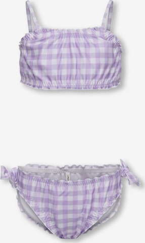 KIDS ONLY Bikini 'Irena' in Purple: front