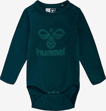 Hummel Romper/Bodysuit in Green: front