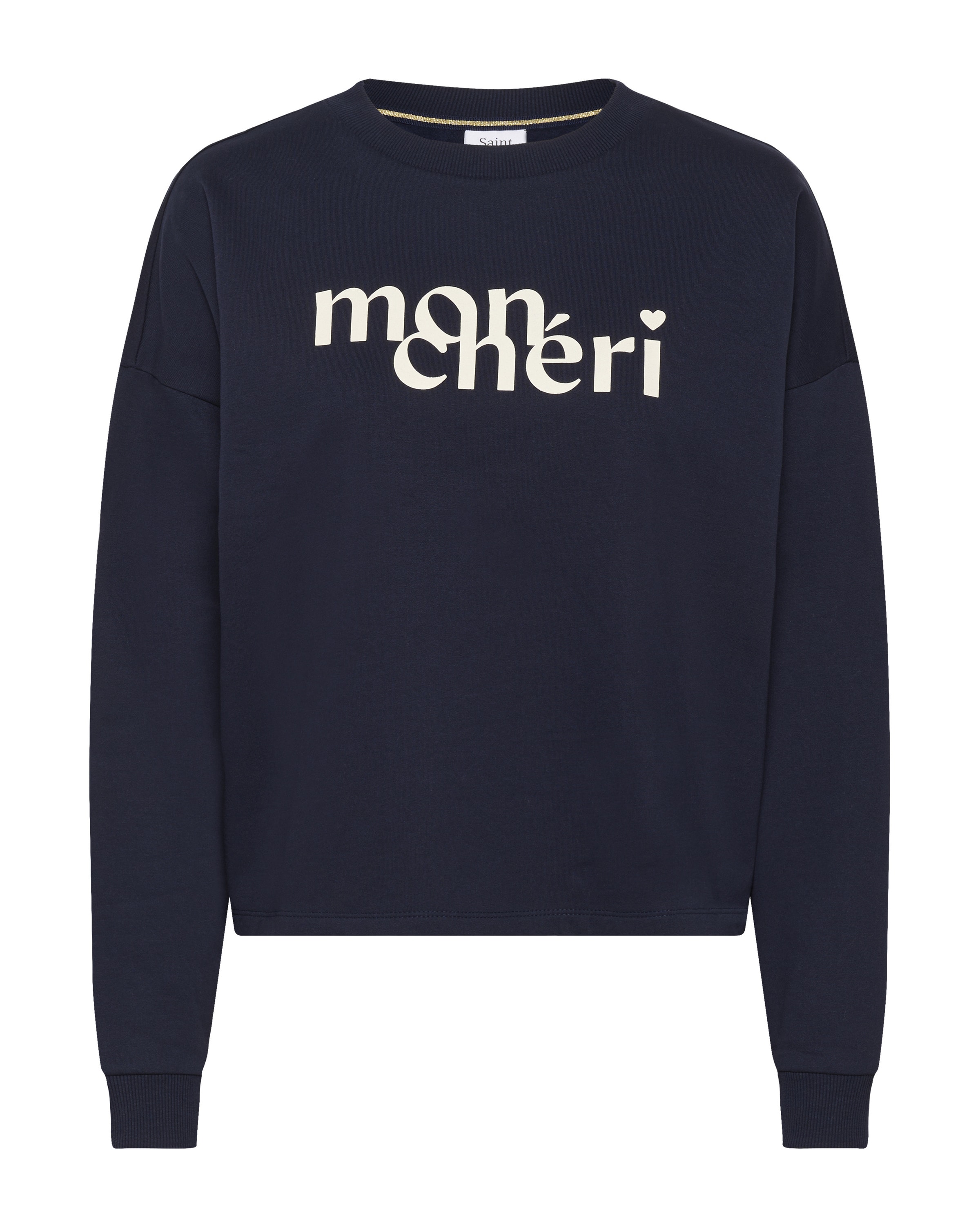 Sweat-shirt 'PegrinaSZ' SAINT TROPEZ en bleu : devant