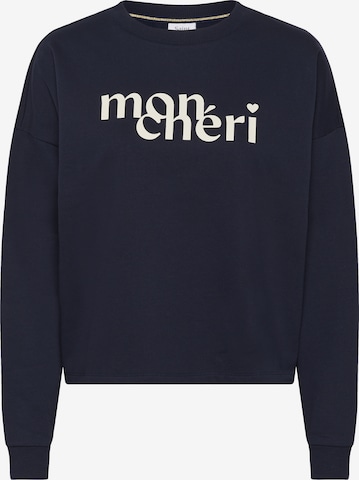SAINT TROPEZ Sweatshirt 'PegrinaSZ' in Blau: Vorderseite