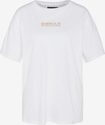 Barbour International T-Shirt 'Whitson' in Weiß: predná strana