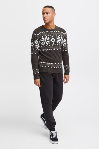 !Solid - Jersey 'Norwig' en gris