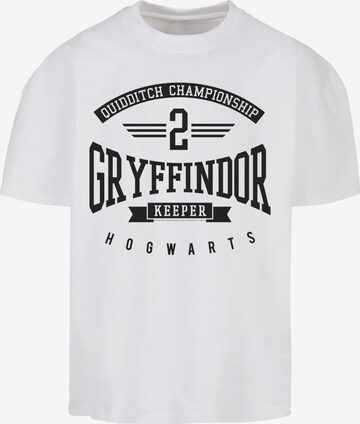 F4NT4STIC T-Shirt 'Harry Potter Gryffindor Keeper' in Weiß | ABOUT YOU