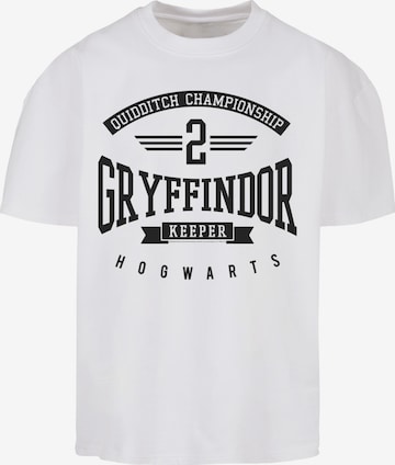 F4NT4STIC T-Shirt \'Harry Potter Gryffindor Keeper\' in Weiß | ABOUT YOU