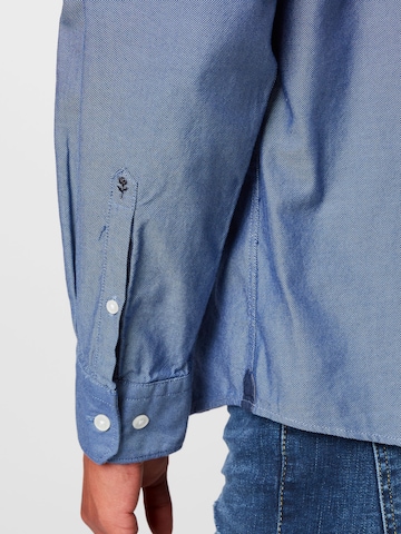 SEIDENSTICKER Regular fit Button Up Shirt in Blue