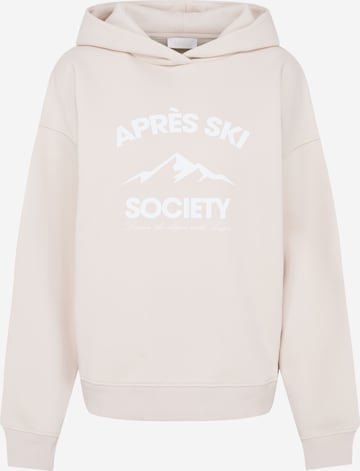 Sweat-shirt 'Silvia' LeGer by Lena Gercke en beige : devant