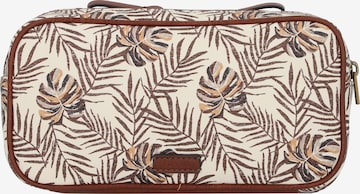 FOSSIL Toiletry Bag 'Gifts' in Beige: front