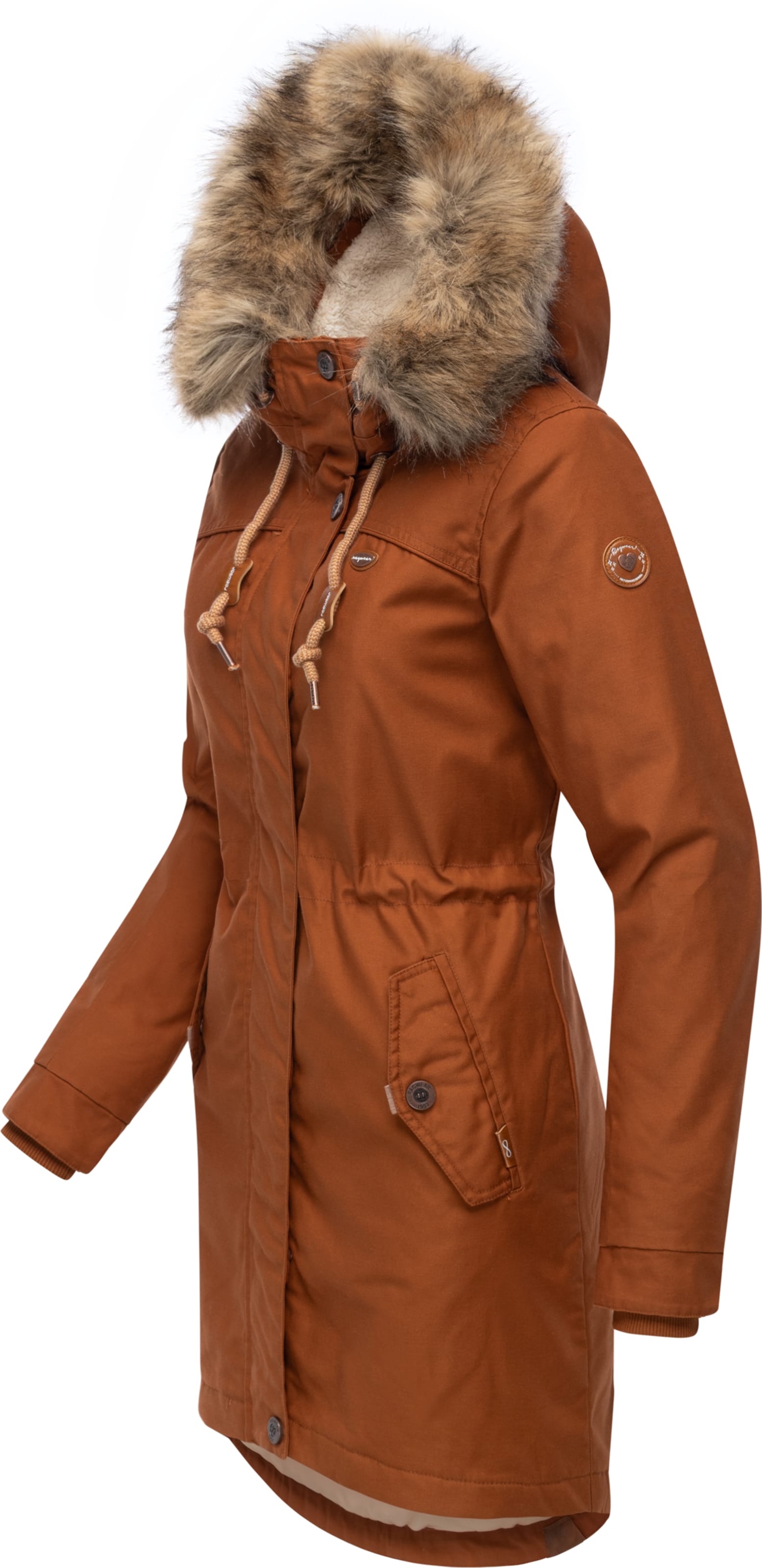 Ragwear Χειμερινό παρκά 'Tawny' σε καφέ