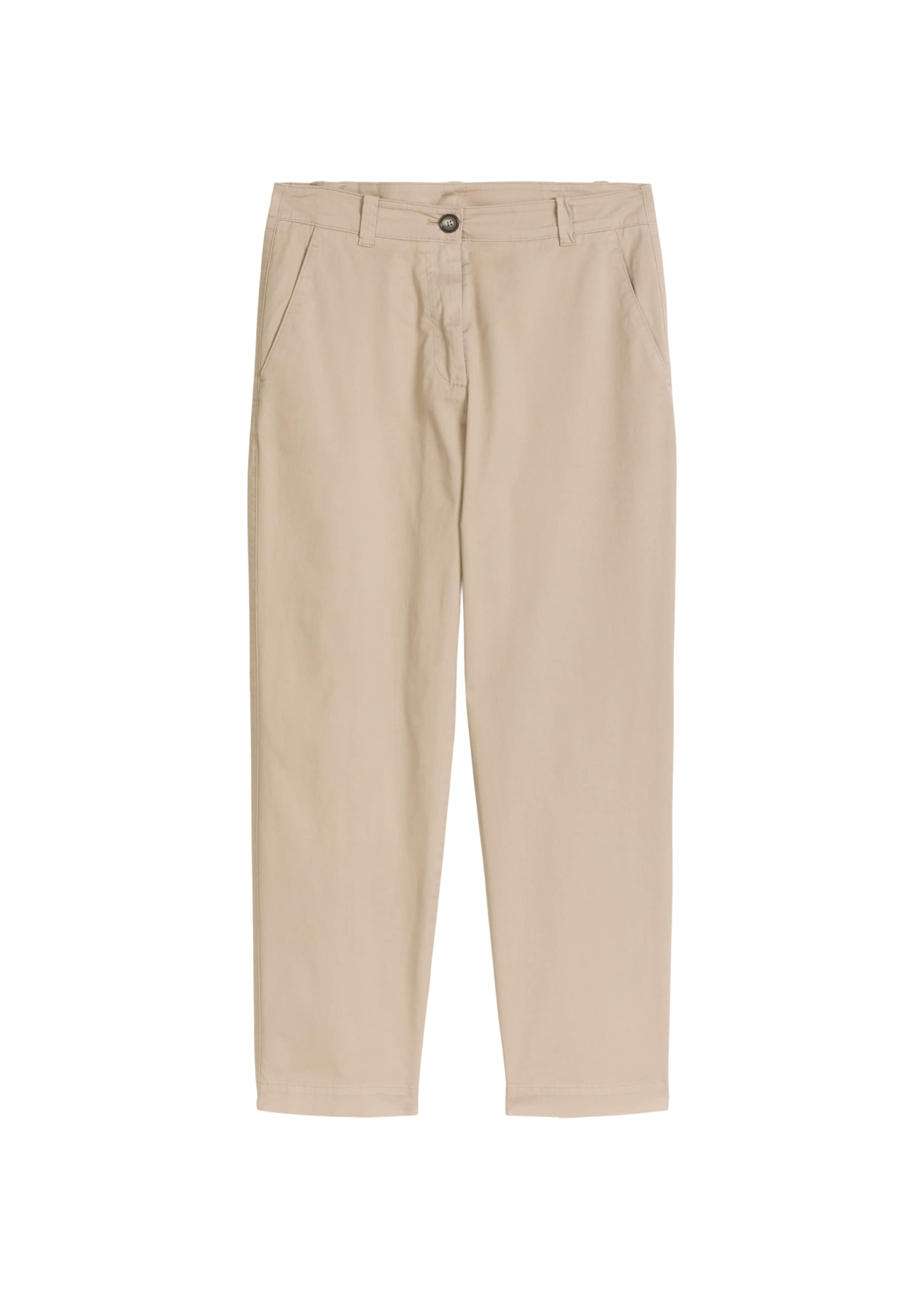 Marc O'Polo Chino in Bruin: voorkant