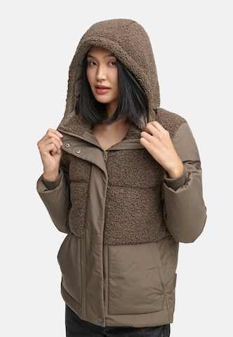 Veste d’hiver 'Sheeta 16' MARIKOO en marron : devant