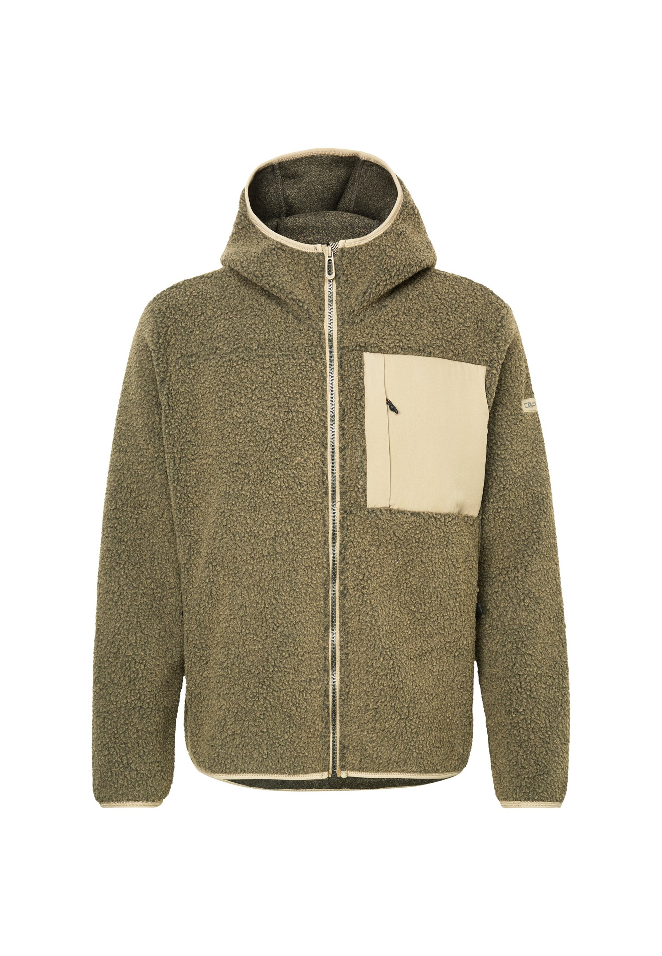 CMP - Chaqueta polar funcional en verde: frente