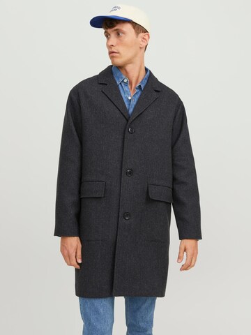 JACK & JONES Between-Seasons Coat 'Clinton' in Grey: front