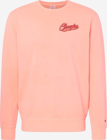 Champion Authentic Athletic Apparel - Sweatshirt em rosa: frente