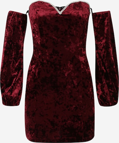 Forever New Petite Φόρεμα 'Sylvie' σε μελιτζανί / κόκκινο κρασί / ασημί, Άποψη προϊόντος