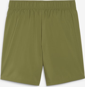 PUMA Regular Workout Pants 'Favourite' in Green