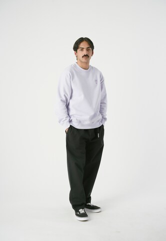 Cleptomanicx Pullover 'Sketch Gull' in Lila